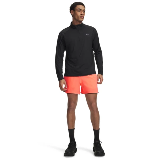 Zdjęcie produktu Męskie spodenki do biegania Under Armour UA Velociti Pro Vent 5\"Short - pomarańczowe