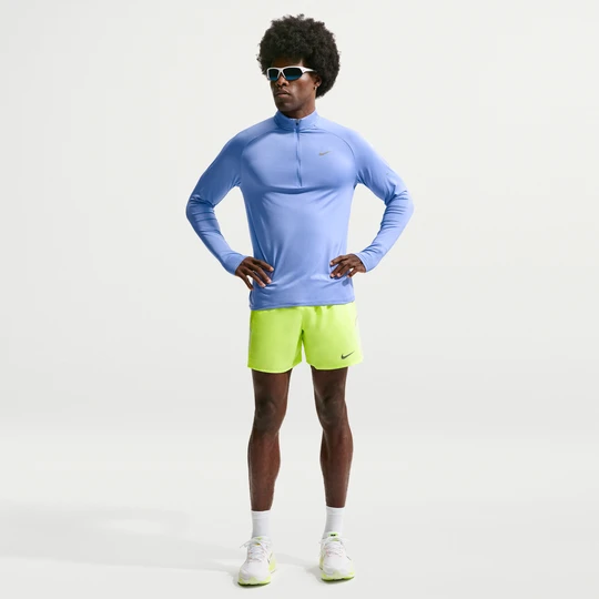 Zdjęcie produktu Męskie spodenki do biegania z wszytą bielizną 13 cm Dri-FIT Nike Miler - Żółty