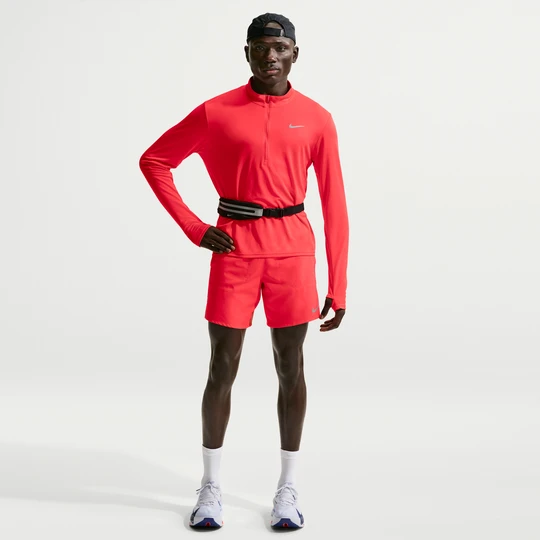 Zdjęcie produktu Męskie spodenki do biegania z wszytą bielizną 18 cm Nike Dri-FIT Stride - Czerwony