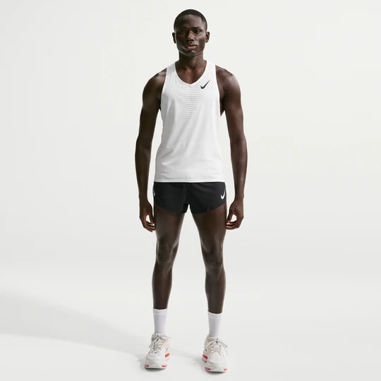 Zdjęcie produktu Męskie spodenki do biegania z wszytą bielizną 5 cm Dri-FIT ADV Nike AeroSwift - Czerń