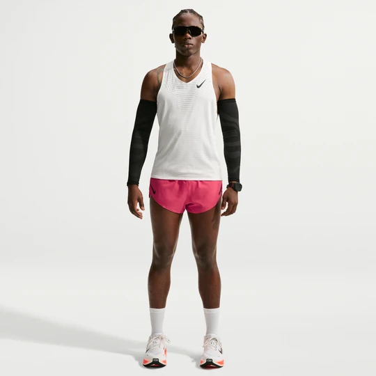 Zdjęcie produktu Męskie spodenki do biegania z wszytą bielizną 5 cm Dri-FIT ADV Nike AeroSwift - Czerwony