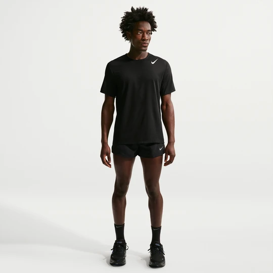 Zdjęcie produktu Męskie spodenki do biegania z wszytą bielizną Dri-FIT Nike Fast 8 cm - Czerń