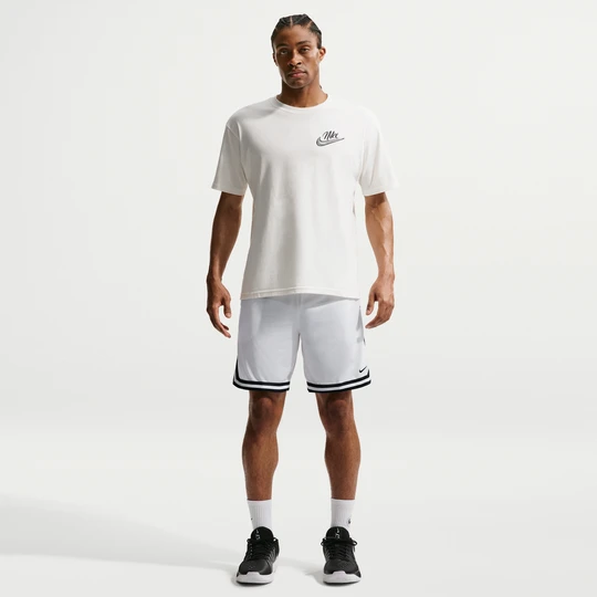 Zdjęcie produktu Męskie spodenki do koszykówki Dri-FIT Nike DNA 21 cm - Biel