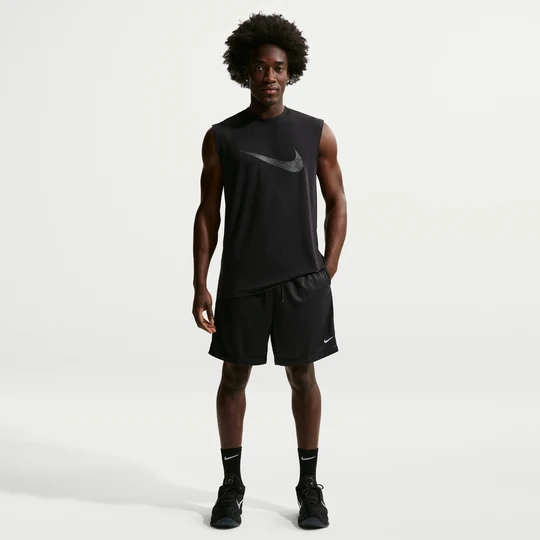 Zdjęcie produktu Męskie spodenki do koszykówki Dri-FIT Nike DNA Academy 20 cm - Czerń