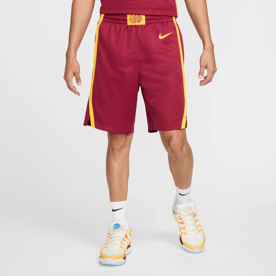 Zdjęcie produktu Męskie spodenki do koszykówki Nike Hiszpania Limited (wersja wyjazdowa) - Czerwony