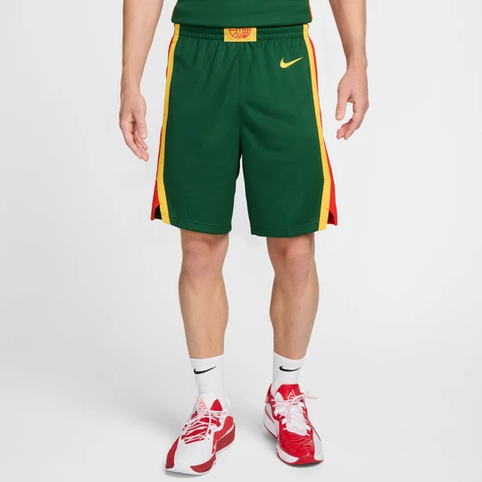 Zdjęcie produktu Męskie spodenki do koszykówki Nike Litwa Limited (wersja wyjazdowa) - Zieleń