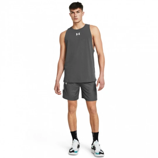 Zdjęcie produktu Męskie spodenki do koszykówki Under Armour UA Zone 7\" Short - szare
