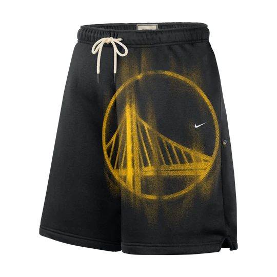 Zdjęcie produktu Męskie spodenki do koszykówki z dzianiny Golden State Warriors Standard Issue Nike - Czerń