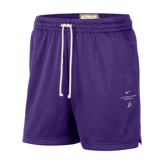 Zdjęcie produktu Męskie spodenki do koszykówki z siateczki Dri-FIT 13 cm Los Angeles Lakers Standard Issue - Fiolet Nike