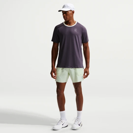 Zdjęcie produktu Męskie spodenki do tenisa 15 cm Dri-FIT NikeCourt Advantage - Żółty