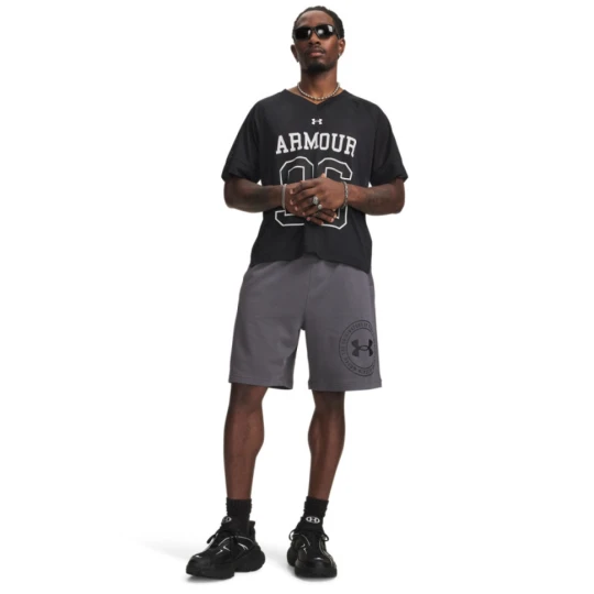 Zdjęcie produktu Męskie spodenki dresowe Under Armour UA Rival LW Graphic Shorts - szare