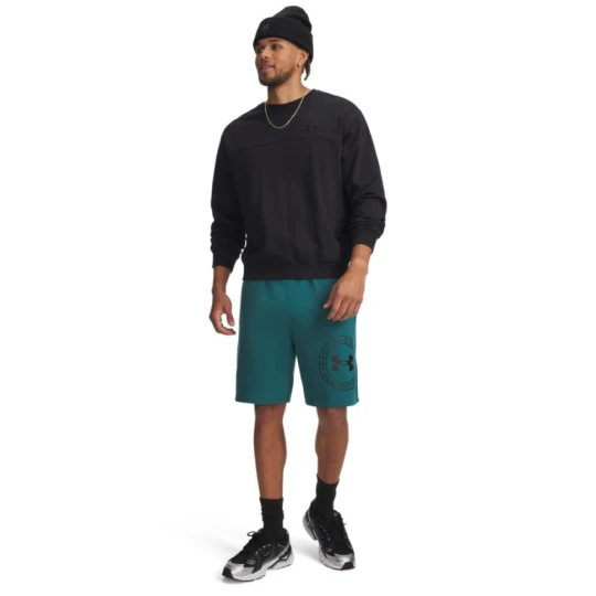 Zdjęcie produktu Męskie spodenki dresowe Under Armour UA Rival LW Graphic Shorts - zielone