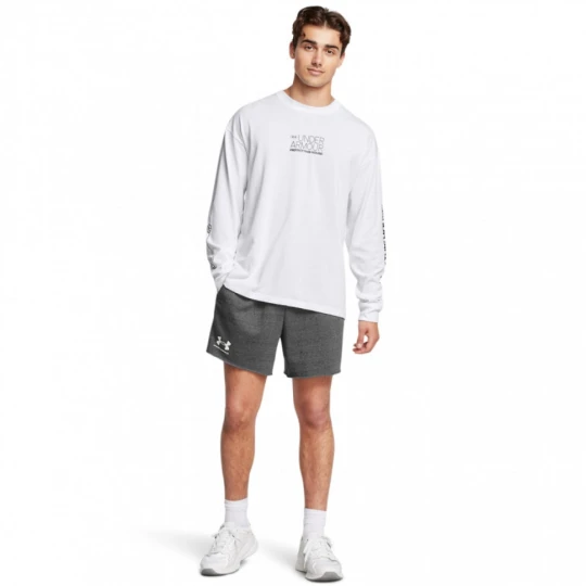Zdjęcie produktu Męskie spodenki dresowe Under Armour UA Rival Terry 6in Short - szare