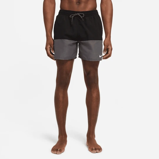 Zdjęcie produktu Męskie spodenki z wszytą bielizną Nike Swim 13 cm - Czerń