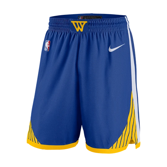 Zdjęcie produktu Męskie spodenki Nike Dri-FIT NBA Golden State Warriors Swingman Icon Edition 2024 / 25 – replika - Niebieski