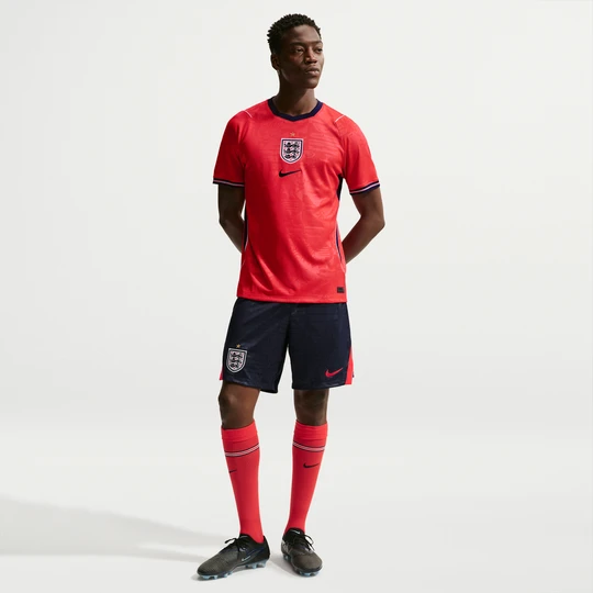 Zdjęcie produktu Męskie spodenki Nike Football Dri-FIT Anglia Stadium 2026 (wersja wyjazdowa) – replika - Niebieski