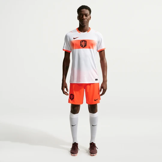 Zdjęcie produktu Męskie spodenki Nike Football Dri-FIT Holandia Stadium 2026 (wersja wyjazdowa) – replika - Pomarańczowy