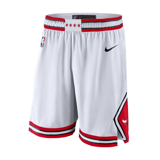Zdjęcie produktu Męskie spodenki Nike NBA Swingman Chicago Bulls Association Edition - Biel