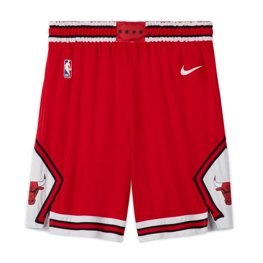 Zdjęcie produktu Męskie spodenki Nike NBA Swingman Chicago Bulls Icon Edition - Czerwony