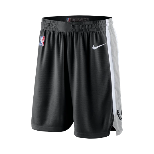 Zdjęcie produktu Męskie spodenki Nike NBA Swingman San Antonio Spurs Icon Edition - Czerń