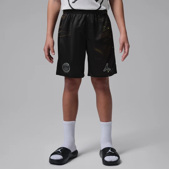 Zdjęcie produktu Męskie spodenki piłkarskie Jordan Dri-FIT Paris Saint-Germain Stadium 2026 Night Edition – replika - Czerń