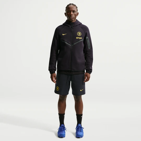 Zdjęcie produktu Męskie spodenki piłkarskie Nike Chelsea F.C. Tech Fleece - Niebieski