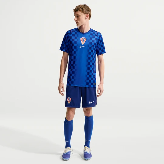 Zdjęcie produktu Męskie spodenki piłkarskie Nike Dri-FIT Chorwacja Stadium 2026 (wersja domowa) – replika - Niebieski