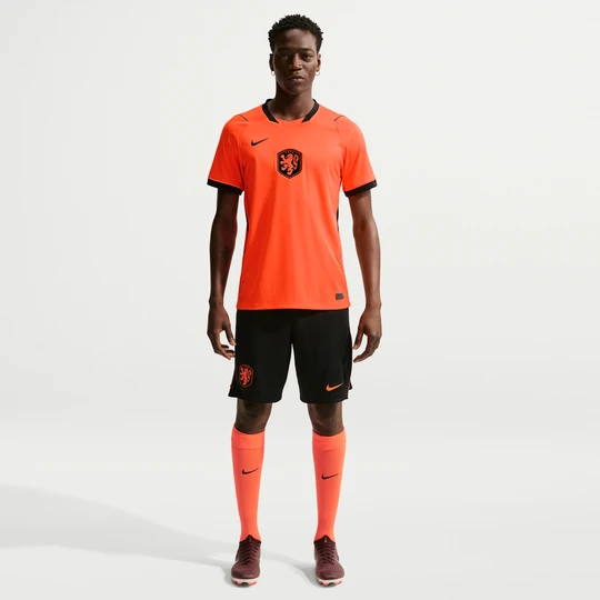 Zdjęcie produktu Męskie spodenki piłkarskie Nike Dri-FIT Holandia Stadium 2026 (wersja domowa) – replika - Czerń