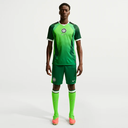 Zdjęcie produktu Męskie spodenki piłkarskie Nike Dri-FIT Nigeria Stadium 2026 (wersja domowa) – replika - Zieleń