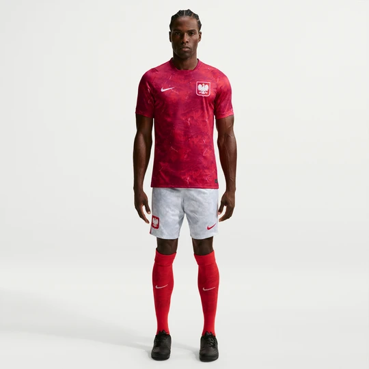 Zdjęcie produktu Męskie spodenki piłkarskie Nike Dri-FIT Polska Stadium 2026 (wersja domowa) – replika - Biel