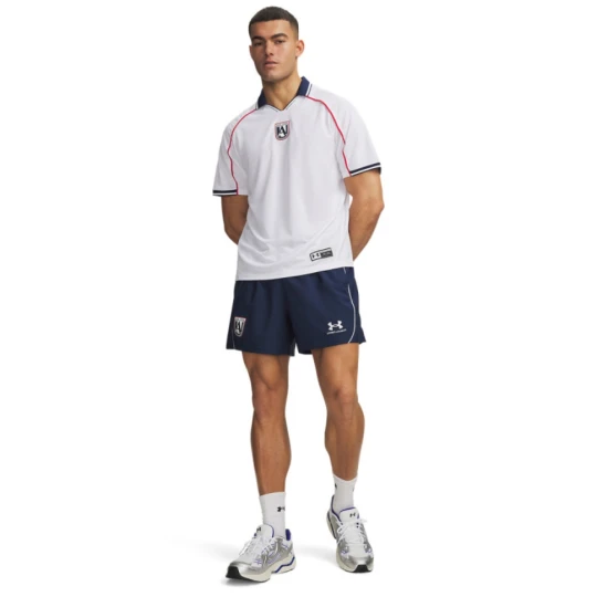 Zdjęcie produktu Męskie spodenki piłkarskie Under Armour UA 96 Terrace Country - granatowe