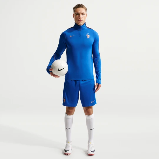 Zdjęcie produktu Męskie spodenki piłkarskie z dzianiny Nike Dri-FIT FFF Strike - Niebieski