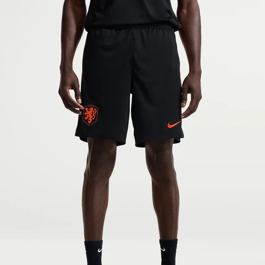 Zdjęcie produktu Męskie spodenki piłkarskie z dzianiny Nike Dri-FIT Holandia Strike - Czerń