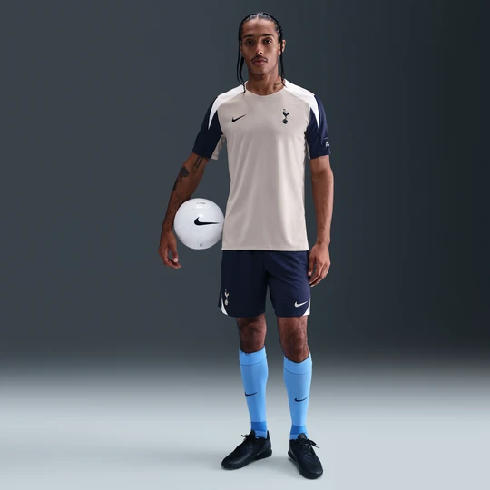 Zdjęcie produktu Męskie spodenki piłkarskie z dzianiny Nike Dri-FIT Tottenham Hotspur Strike - Niebieski