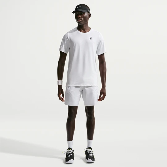 Zdjęcie produktu Męskie spodenki tenisowe 20 cm Dri-FIT NikeCourt Advantage - Biel