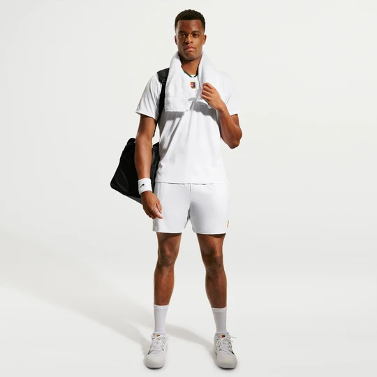 Zdjęcie produktu Męskie spodenki tenisowe Dri-FIT NikeCourt Slam - Biel