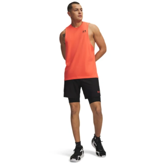 Zdjęcie produktu Męskie spodenki treningowe 2w1 Under Armour UA Vanish Wven Short 2.0 2n1 - czarne