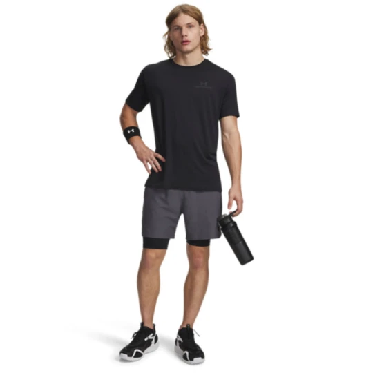 Zdjęcie produktu Męskie spodenki treningowe 2w1 Under Armour UA Vanish Wven Short 2.0 2n1 - szare