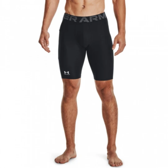 Zdjęcie produktu Męskie spodenki treningowe Under Armour HeatGear Pocket Long Shorts - czarne