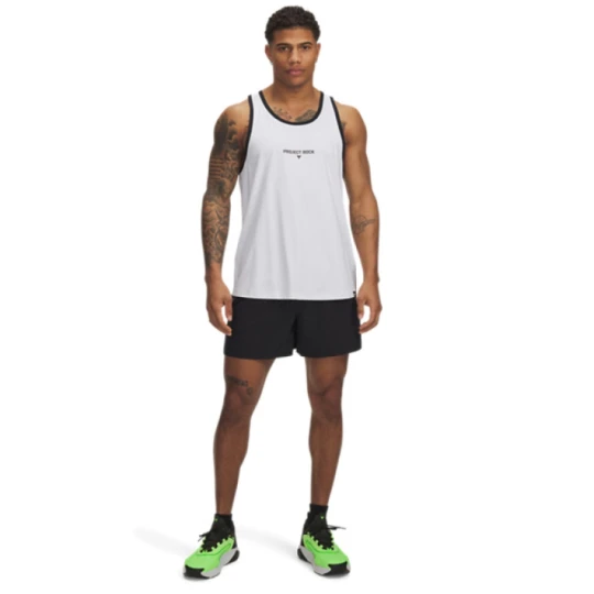 Zdjęcie produktu Męskie spodenki treningowe Under Armour Project Rock Short - czarne