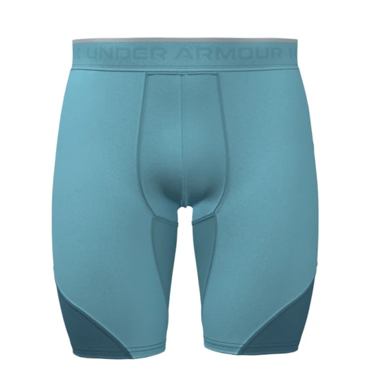 Zdjęcie produktu Męskie spodenki treningowe Under Armour UA HeatGear Elite Long Shorts - niebieskie