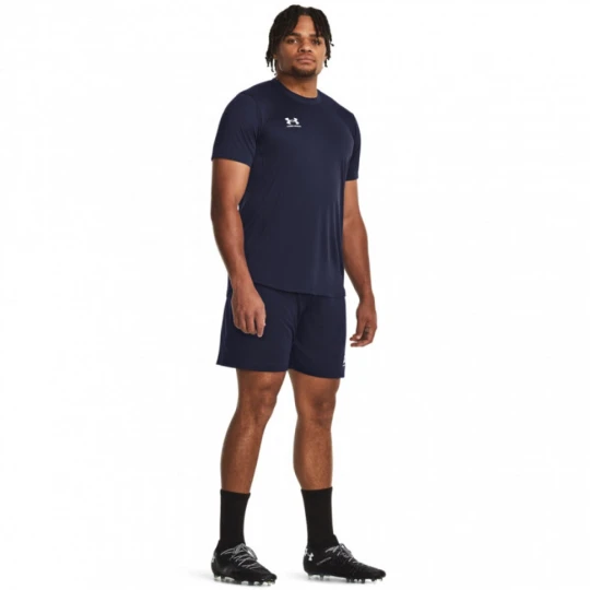 Zdjęcie produktu Męskie spodenki treningowe Under Armour UA M's Challenger Knit Short - granatowe