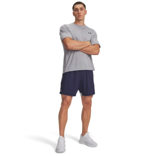 Zdjęcie produktu Męskie spodenki treningowe Under Armour UA Tech Vent 2in1 Short - granatowe