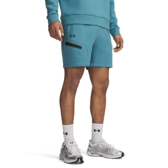 Zdjęcie produktu Męskie spodenki treningowe Under Armour UA Unstoppable Flc Shorts - niebieskie