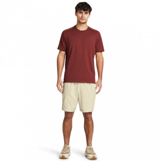 Zdjęcie produktu Męskie spodenki treningowe Under Armour UA Unstoppable Vented Short - kremowe