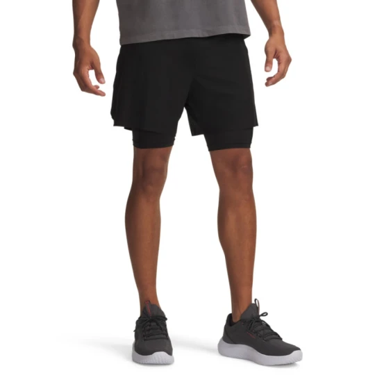 Zdjęcie produktu Męskie spodenki treningowe Under Armour UA Vanish Elite 2in1 Short - czarne
