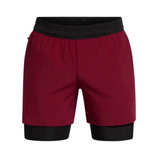 Zdjęcie produktu Męskie spodenki treningowe Under Armour UA Vanish Elite 2in1 Short - czerwone