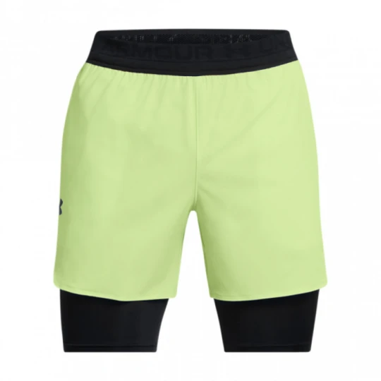 Zdjęcie produktu Męskie spodenki treningowe Under Armour UA Vanish Elite 2in1 Short - zielone