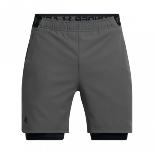 Zdjęcie produktu Męskie spodenki treningowe Under Armour UA Vanish Woven 2in1 Shorts - szare