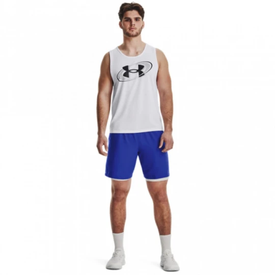 Zdjęcie produktu Męskie spodenki treningowe Under Armour UA Woven Graphic Shorts - niebieskie